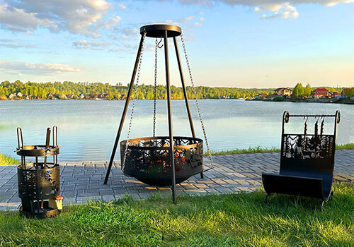 Костровые чаши: Как приручить огонь и добавить уюта вашему участку