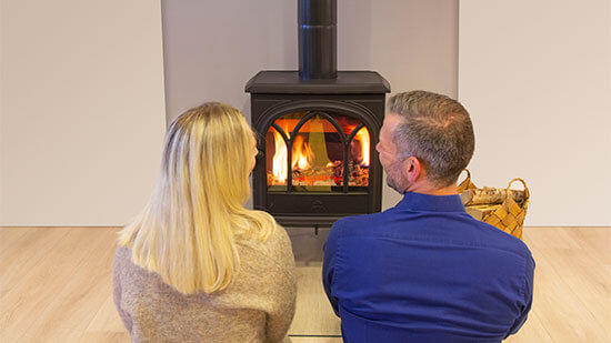 При покупке печи-камина дрова - в подарок!